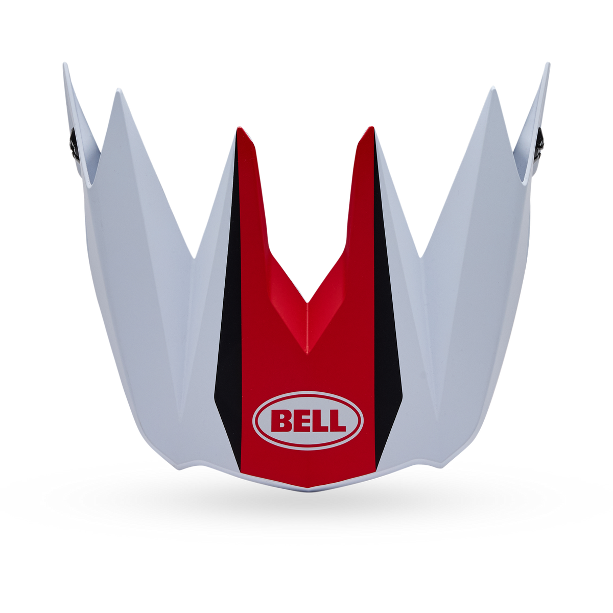 Bell Full-10 Mips Level Set Mount Visor - White/Red - image 1 (40034-077)