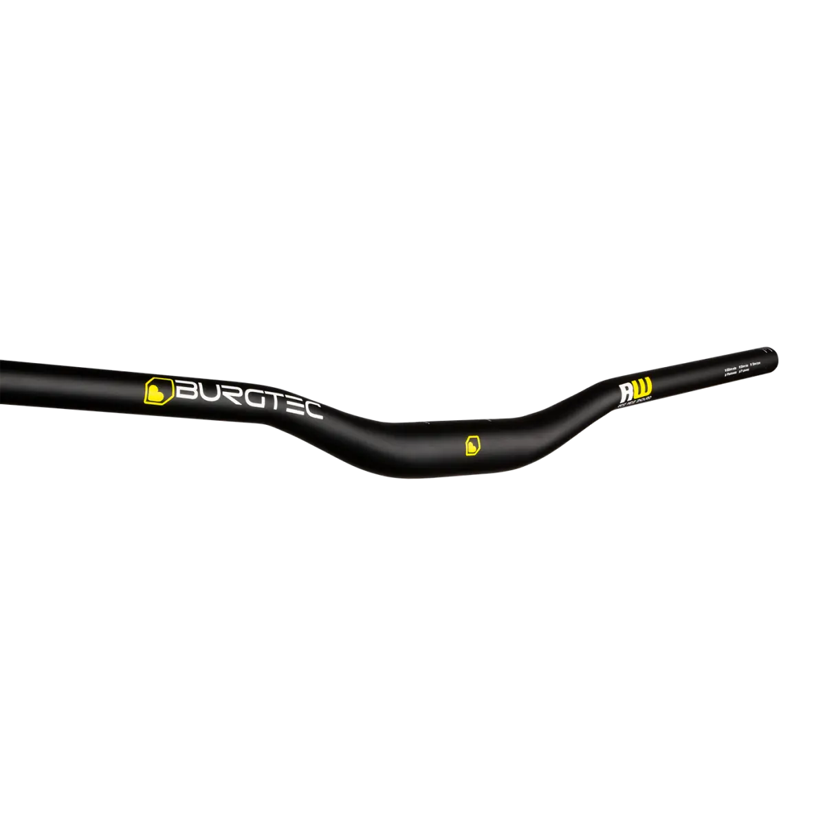 Burgtec Ride Wide Alloy Enduro handlebar in the 30 mm-rise profile