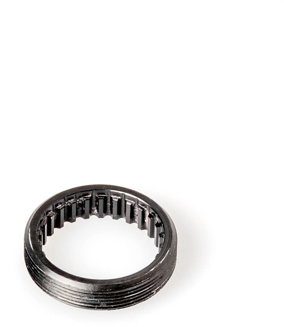 DT Swiss External Screw Thread Ring Nut M34 x 1 mm, V2 for 240/350 Ratchet Hubs Aluminium - product view