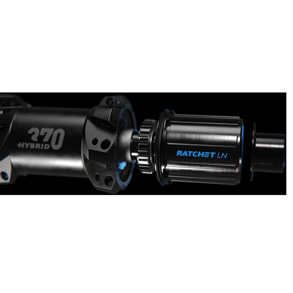 DT Swiss HU 1900 SPLINE 25 mm Ratchet Rear Wheel - product detail
