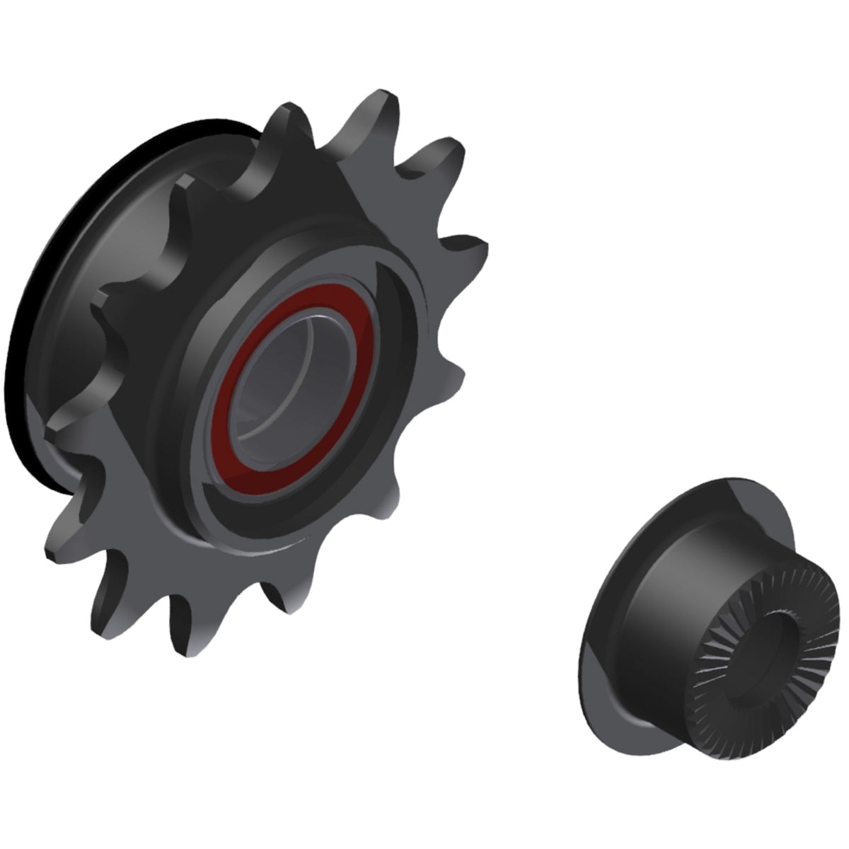 DT Swiss Ratchet LN Dirt Jump Singlespeed Freehub - 13T - 135 x 10mm Bolt-On - product view