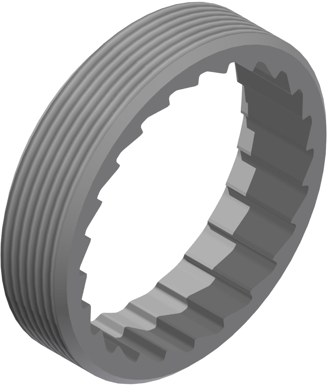DT Swiss External Screw Thread Ring Nut M35 x 1 mm, for Hybrid Pawl Hubs, Steel - product view