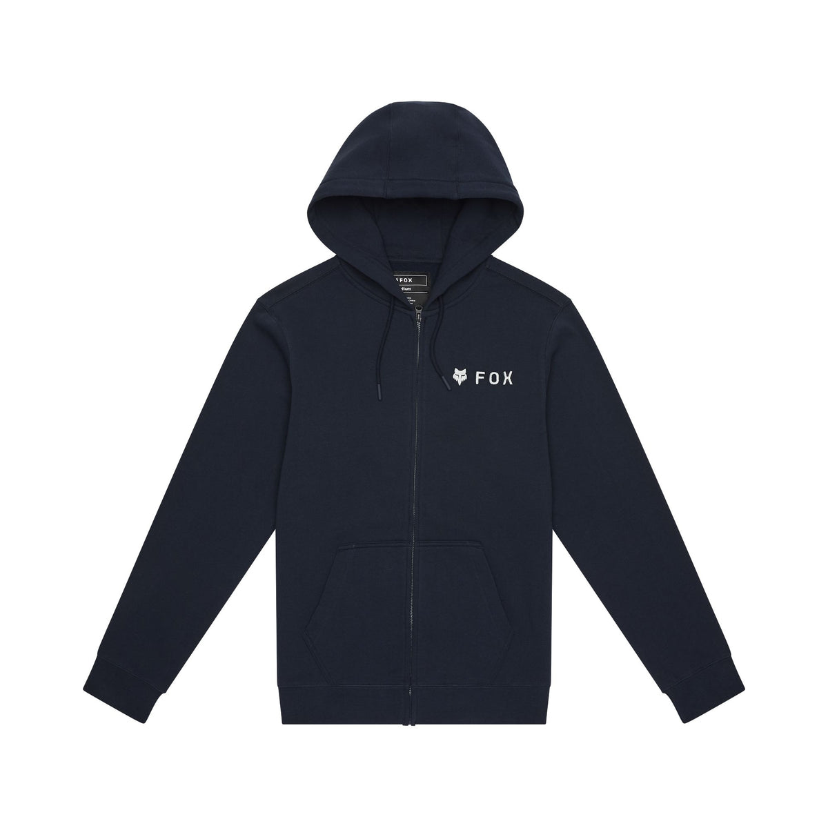 Fox Head Absolute Zip Hoodie — MIDNIGHT