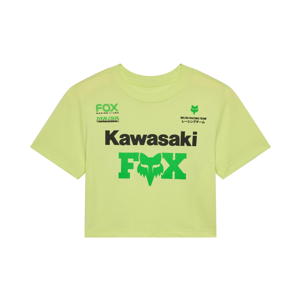 Fox Head Womens Kawi Baby Tee — LIME