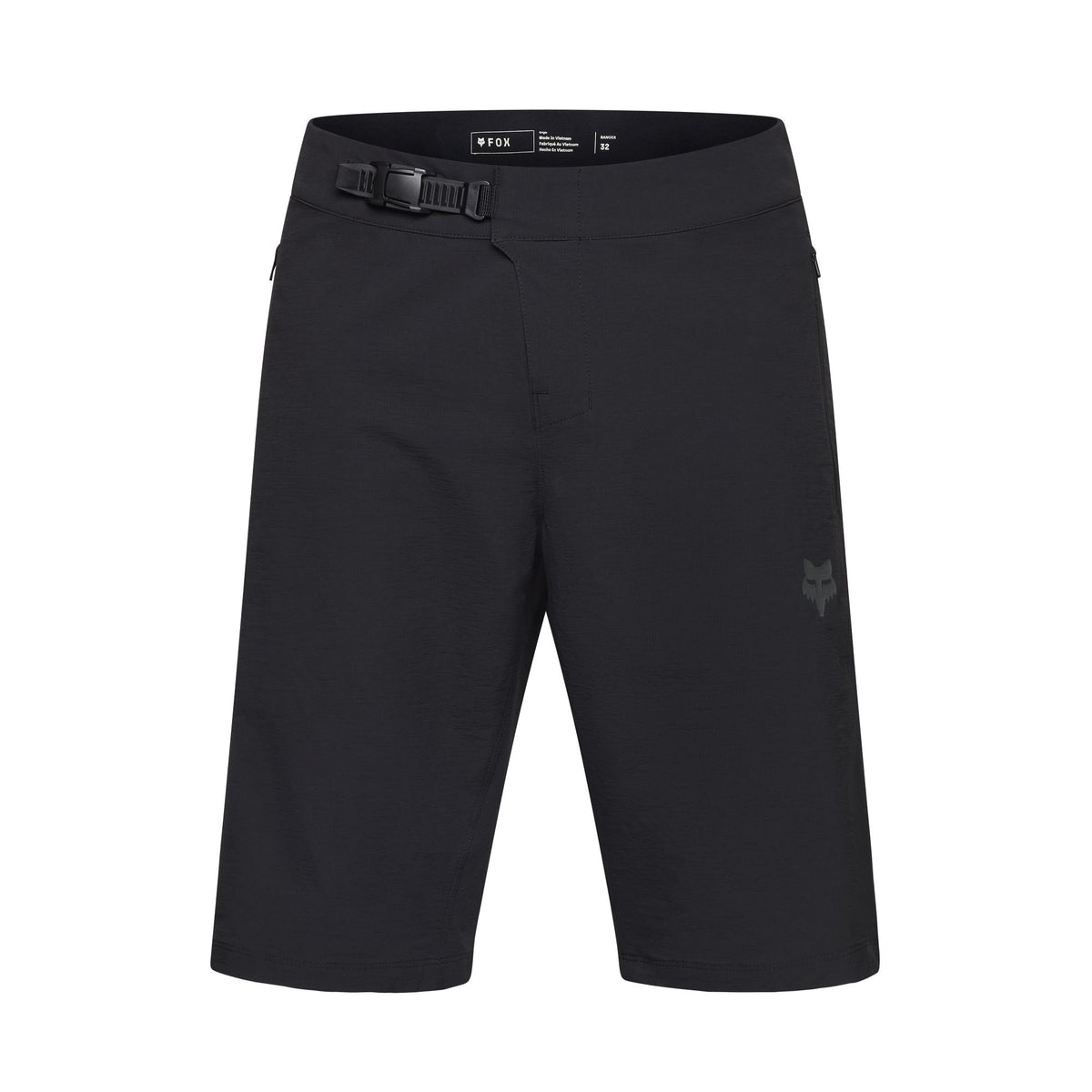 Fox Head Ranger Lined Shorts — BLACK