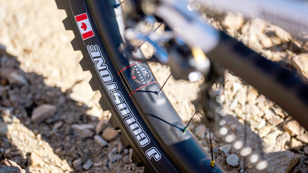 Reserve 30 DH rim on Jackson Goldstone's bike
