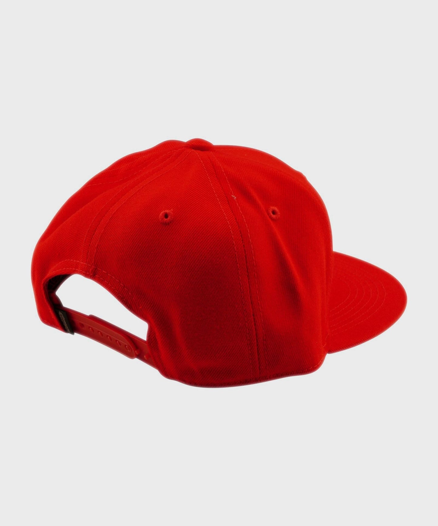 Troy Lee Designs Signature Flat Bill Snapback 2026 - Team Red - View 2 - BRINK