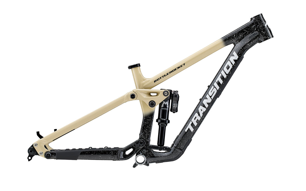 Bottlerocket Frame - Stardust Fade, frame and shock