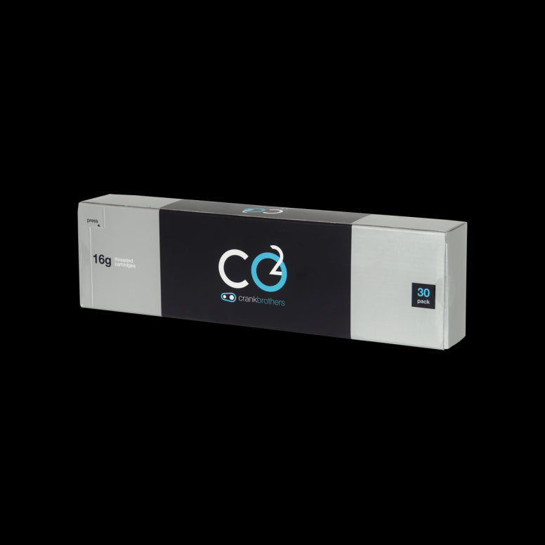 Crankbrothers CO2 Cartridge Bulk Pack-30 pack / 16g-BRINK