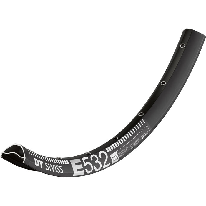 DT Swiss E 532 Rim-27.5-28h-Black-BRINK
