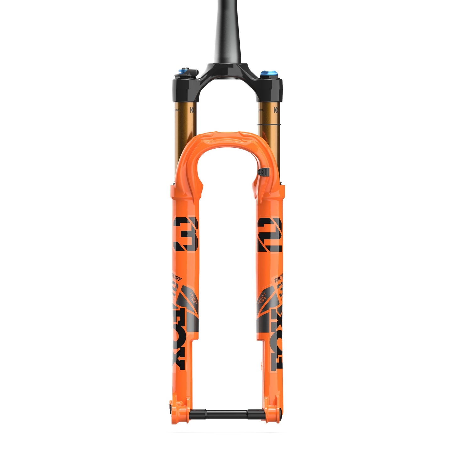 Fox 32 Float Step-Cast Factory 29 Fit4 Remote 2023-100mm-Orange-110 x 15mm Kabolt / 44mm-BRINK