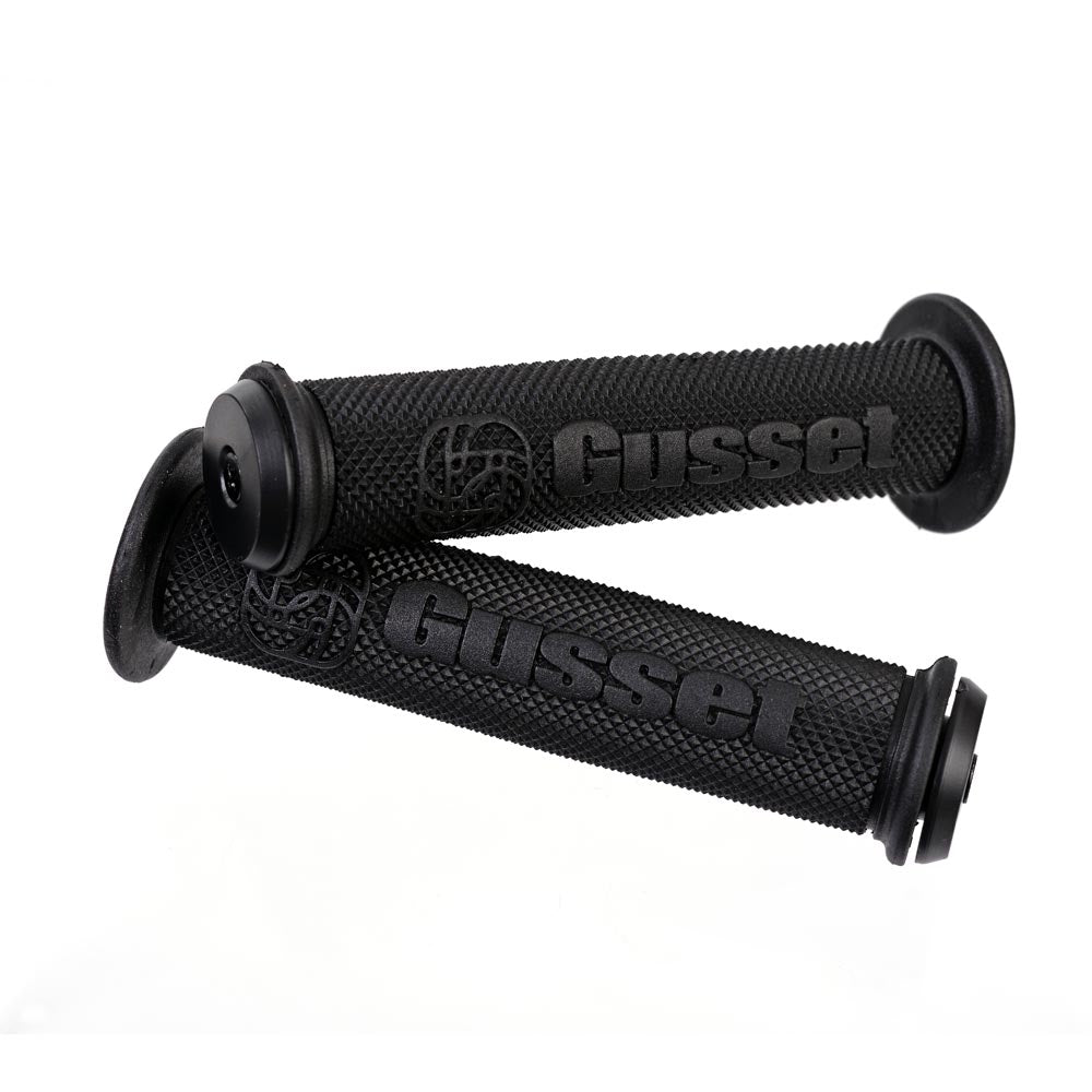 Gusset File Grips-135mm-Black-BRINK