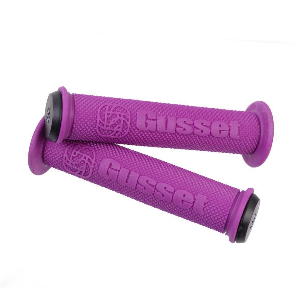 Gusset File Grips-135mm-Purple-BRINK