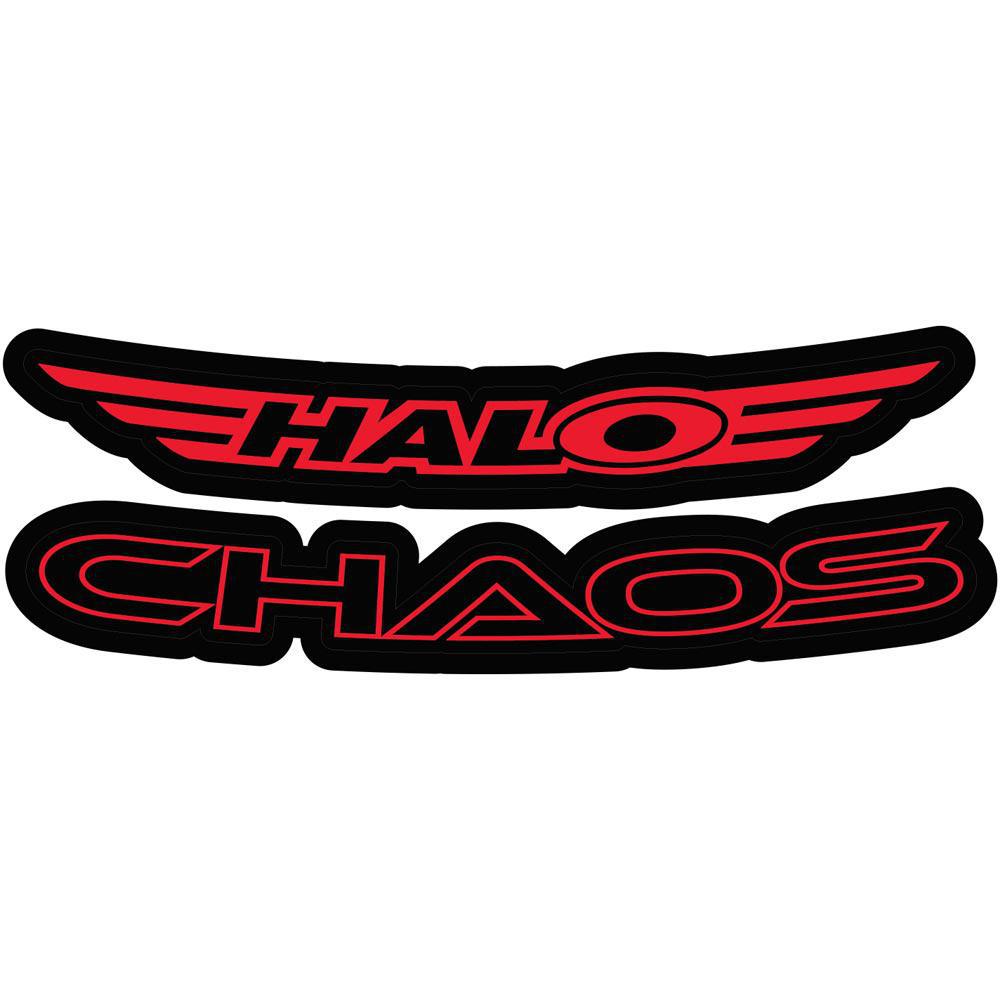 Halo Chaos Rim Decals-Red-BRINK