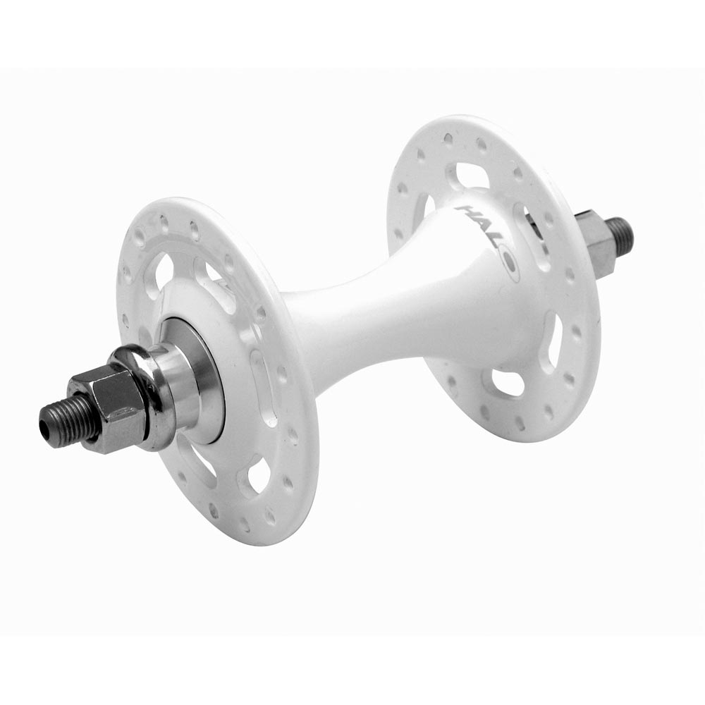 Halo Fix G Front Hub-100 x 10mm-32h-White-BRINK