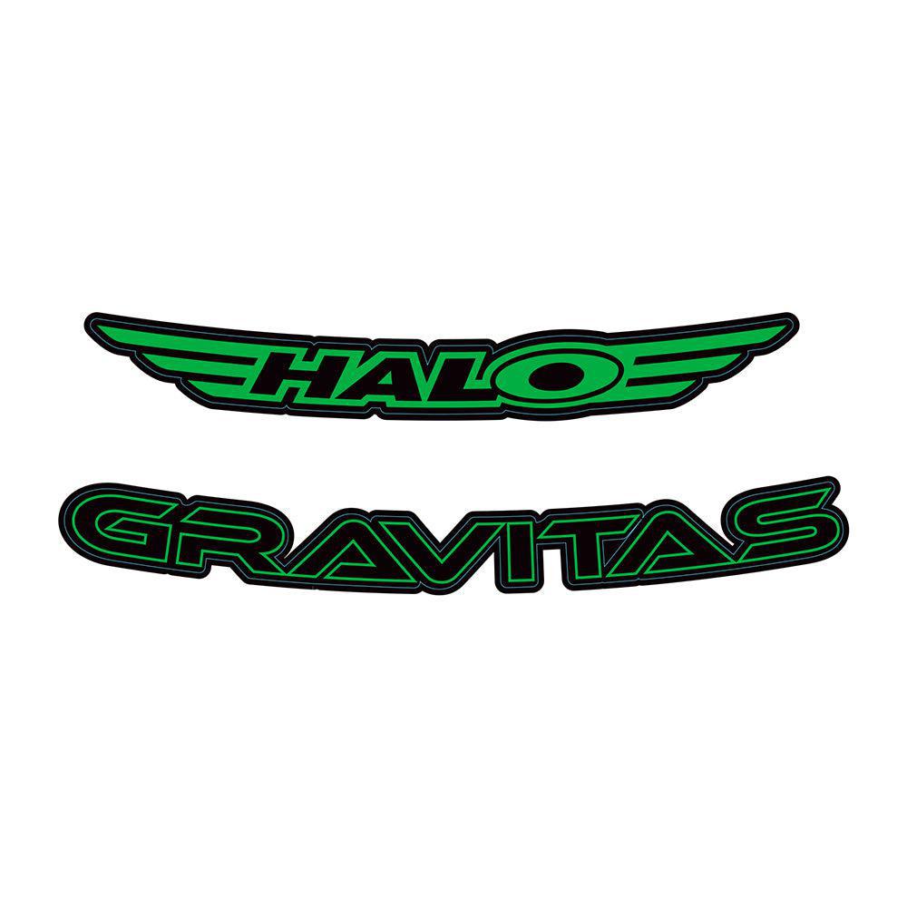 Halo Gravitas Rim Decals-Green-BRINK