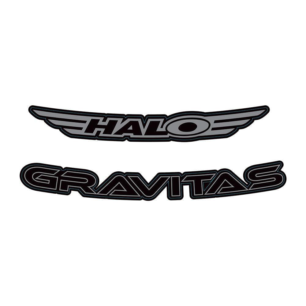 Halo Gravitas Rim Decals-Grey-BRINK