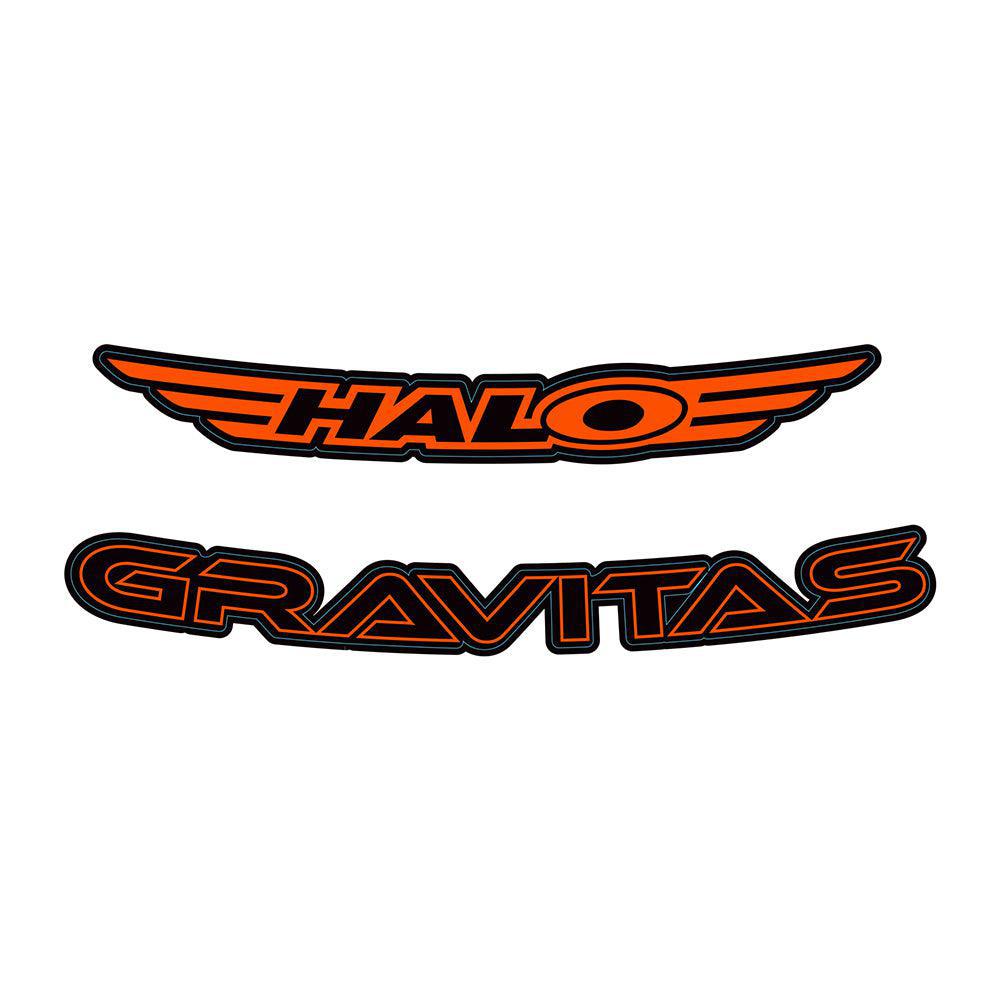 Halo Gravitas Rim Decals-Orange-BRINK
