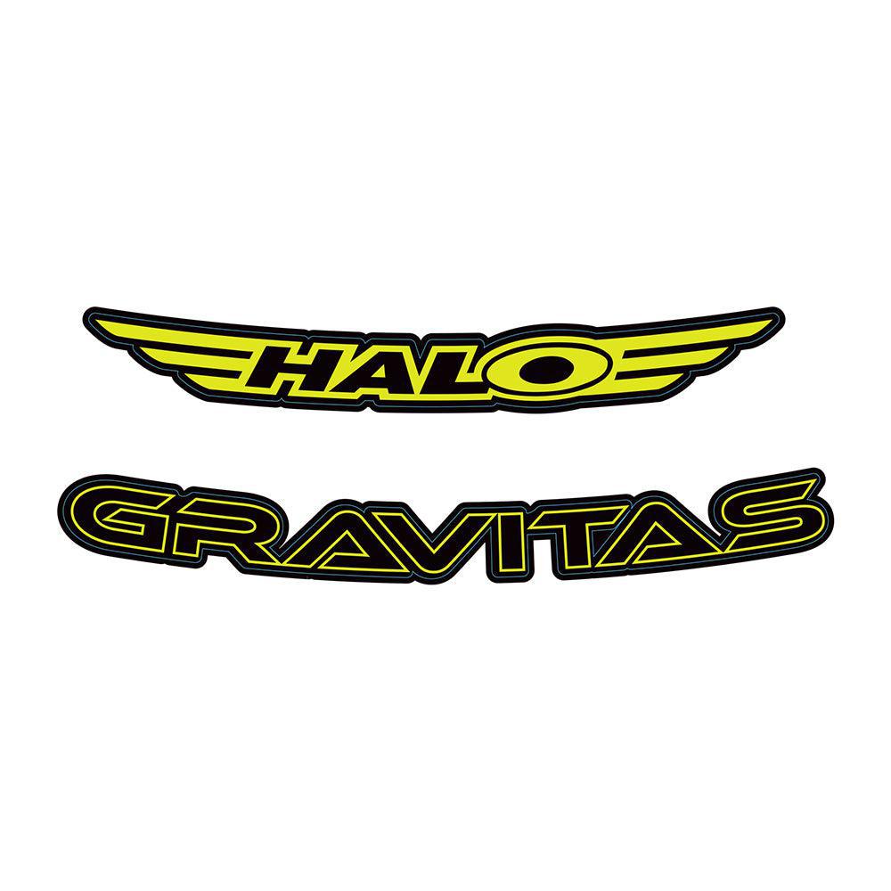 Halo Gravitas Rim Decals-Yellow-BRINK