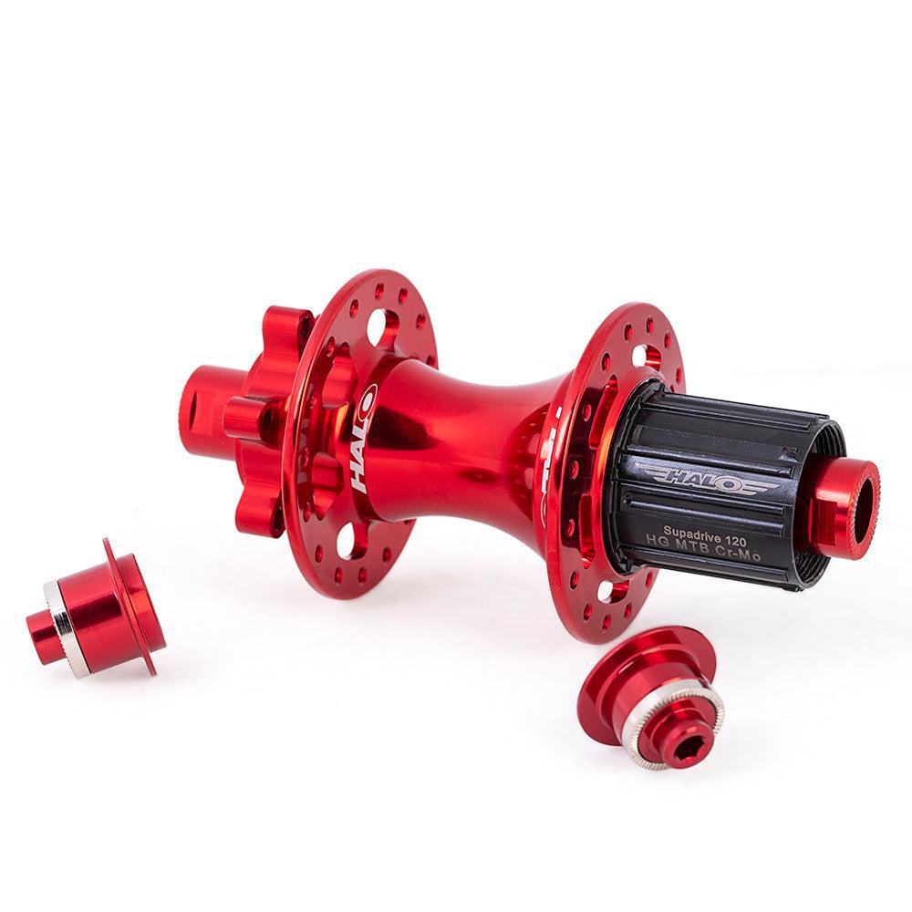 Halo MT Supadrive Rear Hub-Red-32h-Shimano HG-BRINK