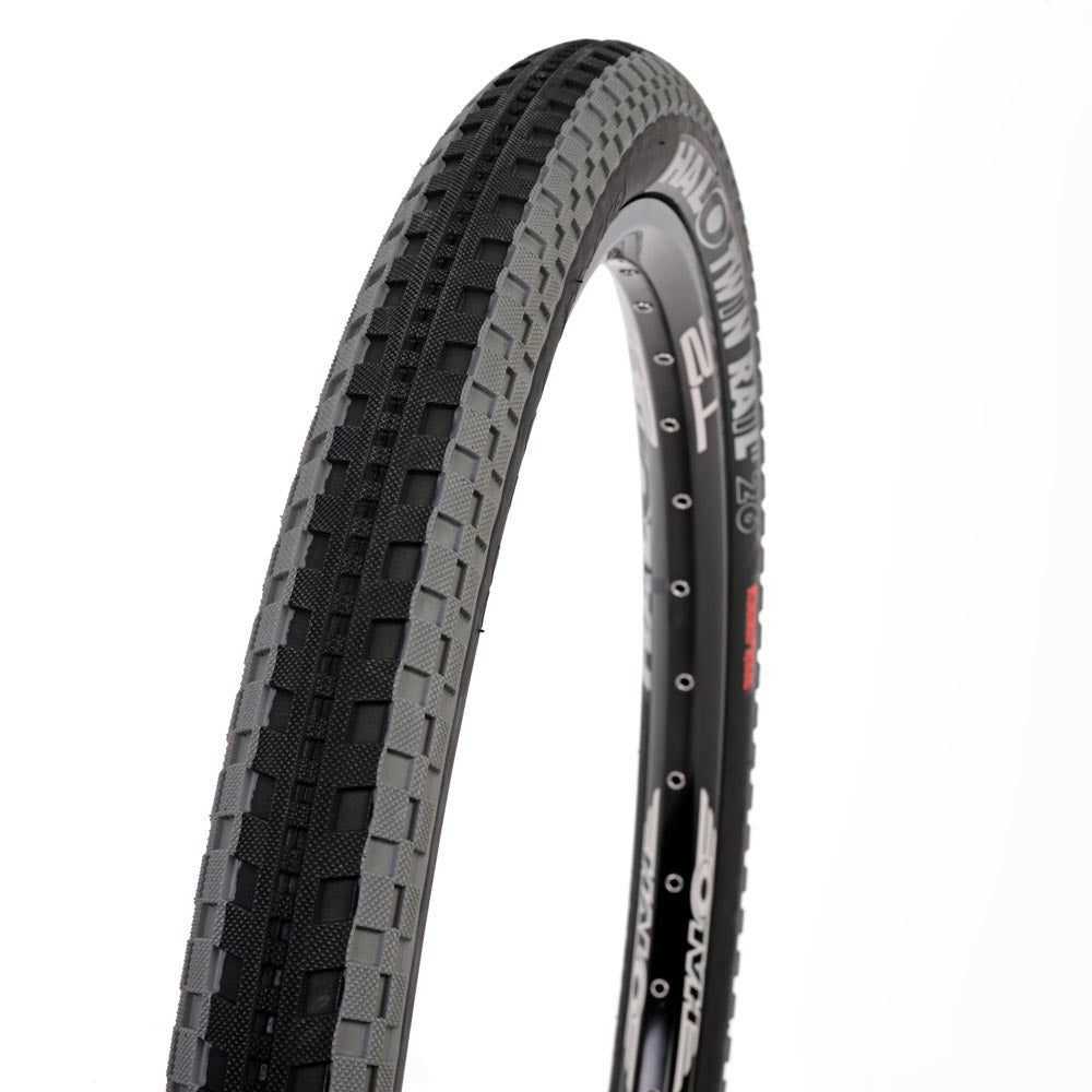 Halo Twin Rail II Tyre-26 x 2.2-Black Grey-BRINK