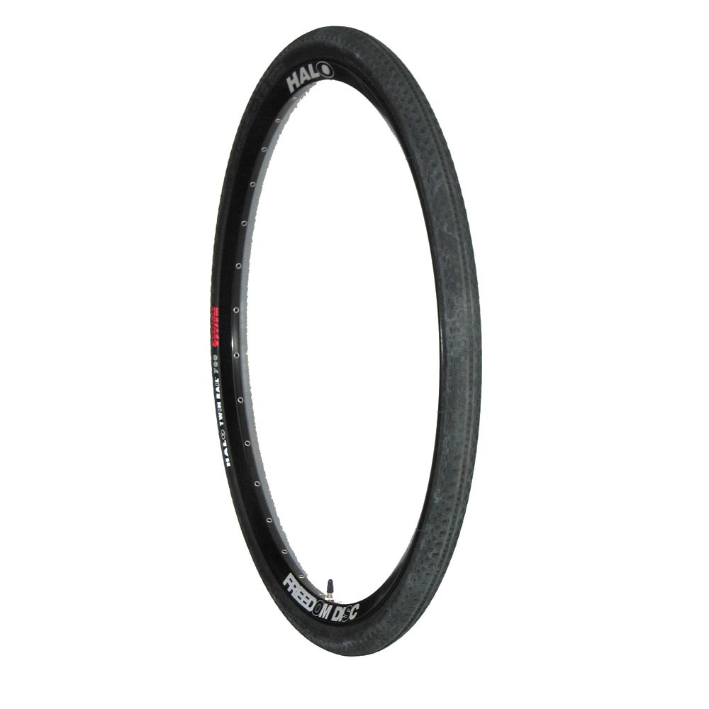 Halo Twin Rail II Tyre-700cc x 38mm-Black-BRINK