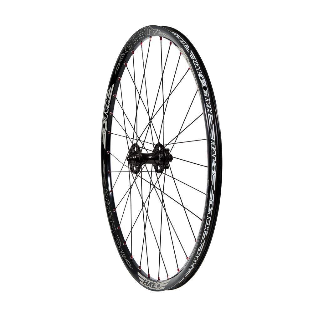 Halo Vapour 6 Drive Front Wheel-26-100 x 15mm-black-BRINK