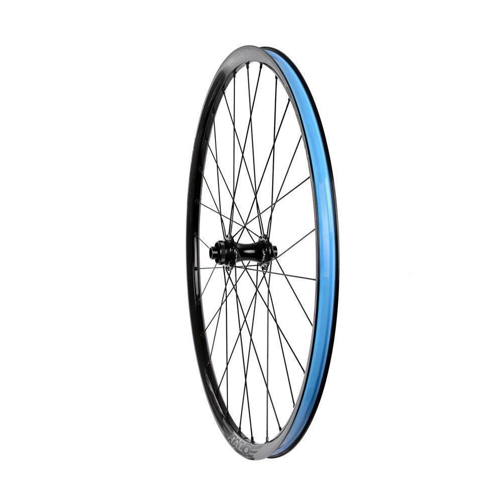 Halo Vapour GXC Front Wheel-27.5-100 x 15mm 28h-Black-BRINK