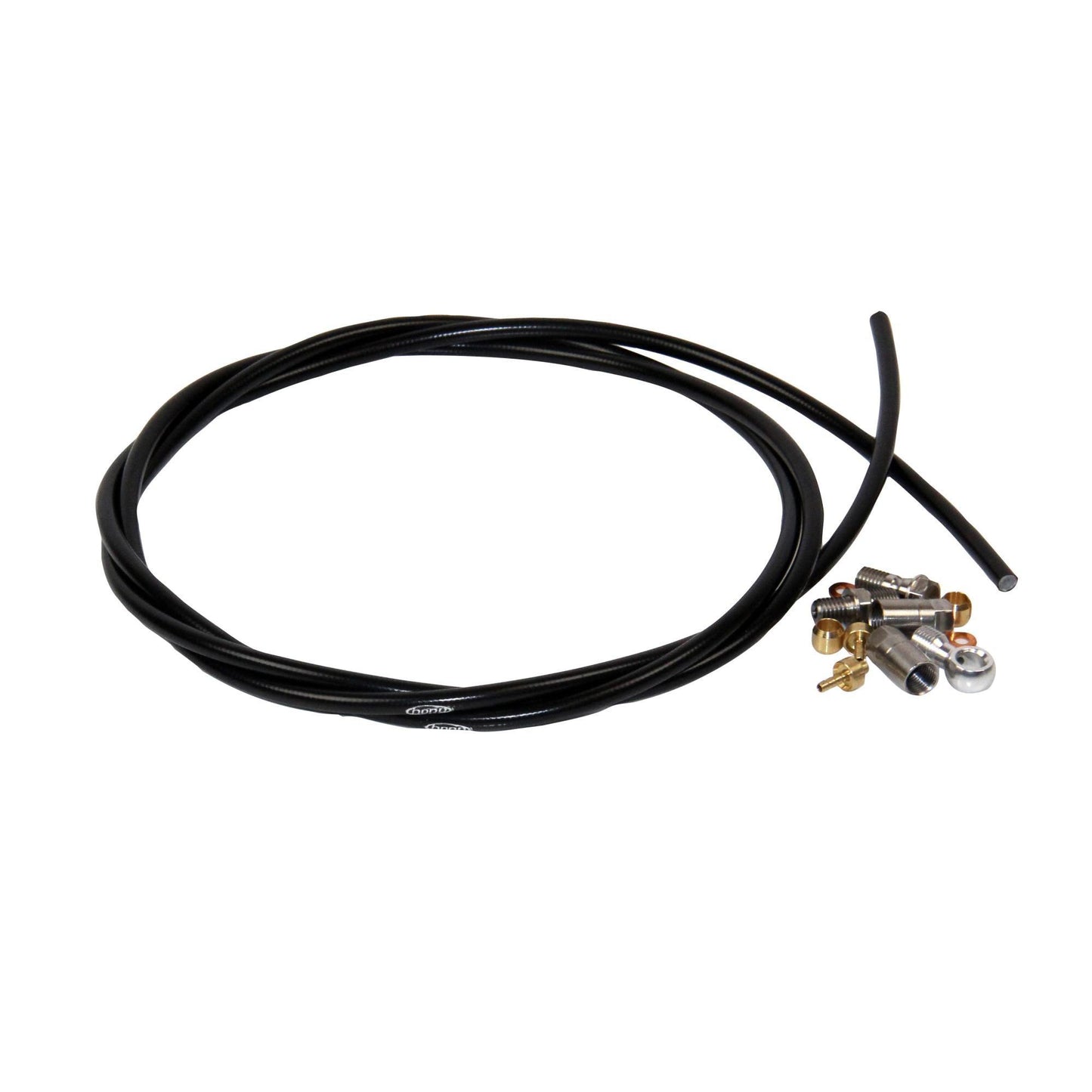 Hope 5mm Black Hose inc 90 and Straight Connectors-BRINK