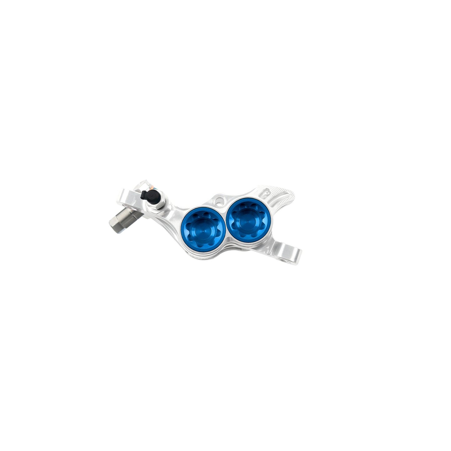 Hope E4 2022 Caliper Complete-Silver / Blue-BRINK
