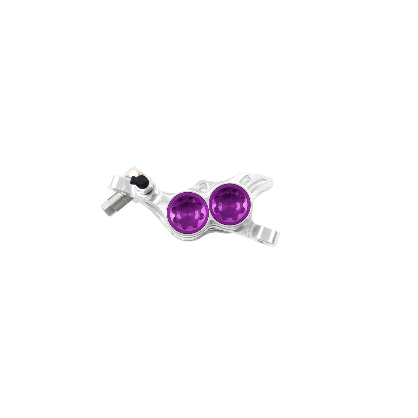 Hope E4 2022 Caliper Complete-Silver / Purple-BRINK