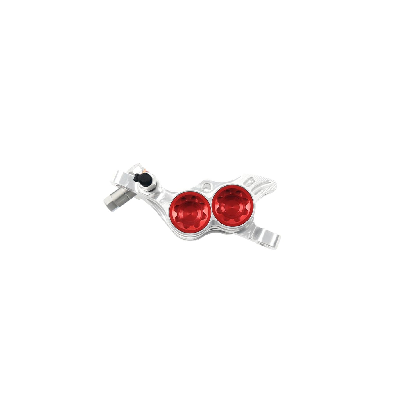 Hope E4 2022 Caliper Complete-Silver / Red-BRINK