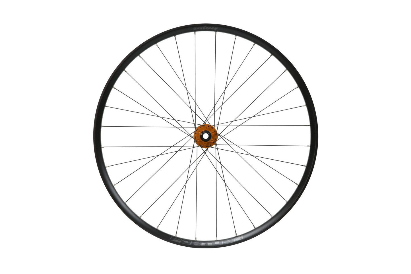 Hope Pro 5 Boost Front Wheel | Fortus 30SC | 6-Bolt-27.5-Orange-BRINK