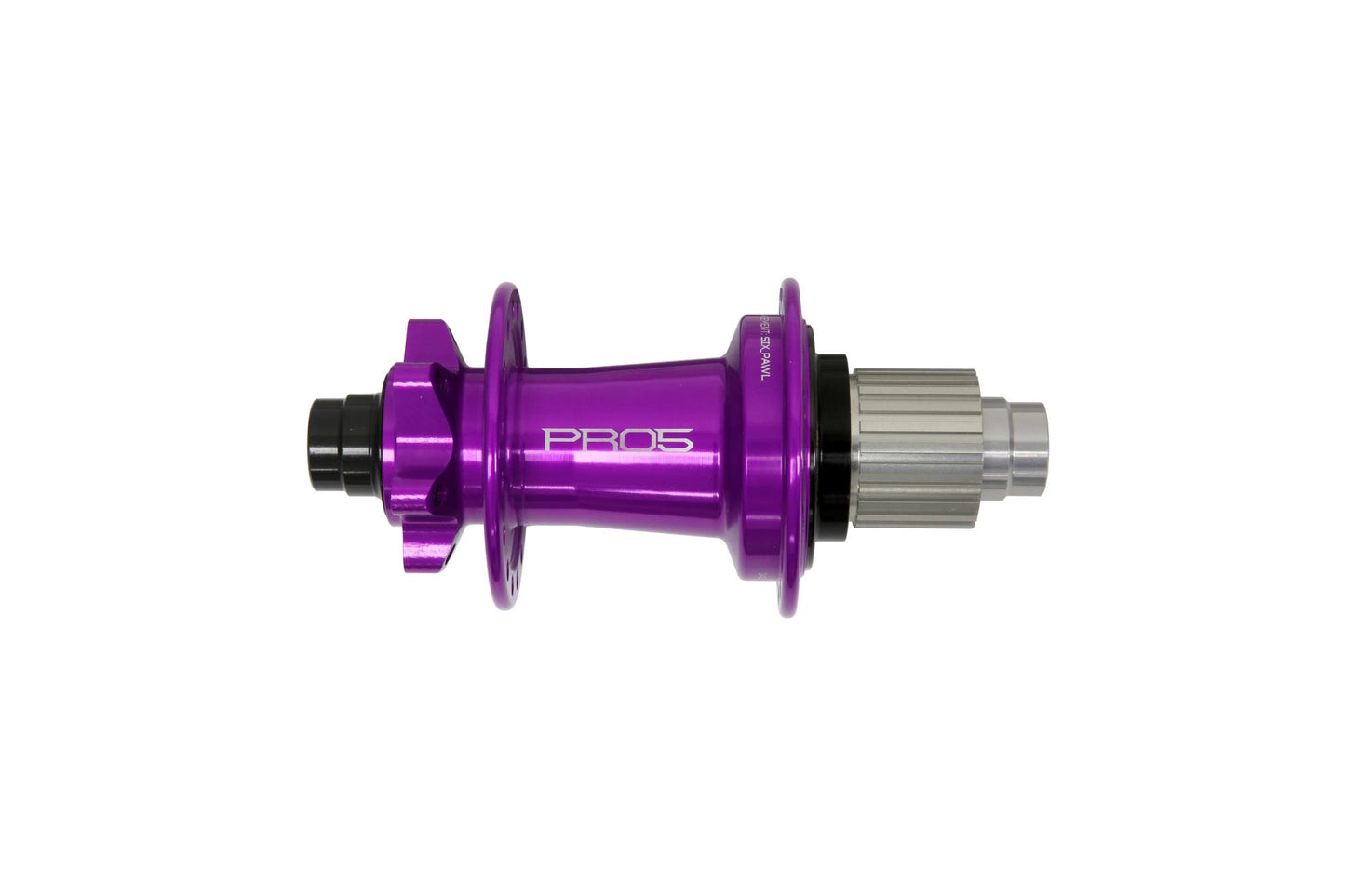 Hope Pro 5 Boost Rear Hub | J-Bend | 6-Bolt-32h-Purple-Micro Spline-BRINK