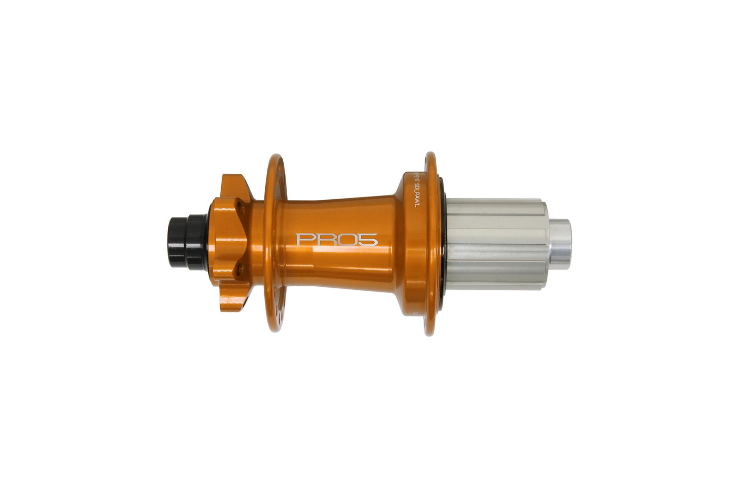 Hope Pro 5 Boost Rear Hub | J-Bend | 6-Bolt-36h-Orange-HG Aluminium-BRINK