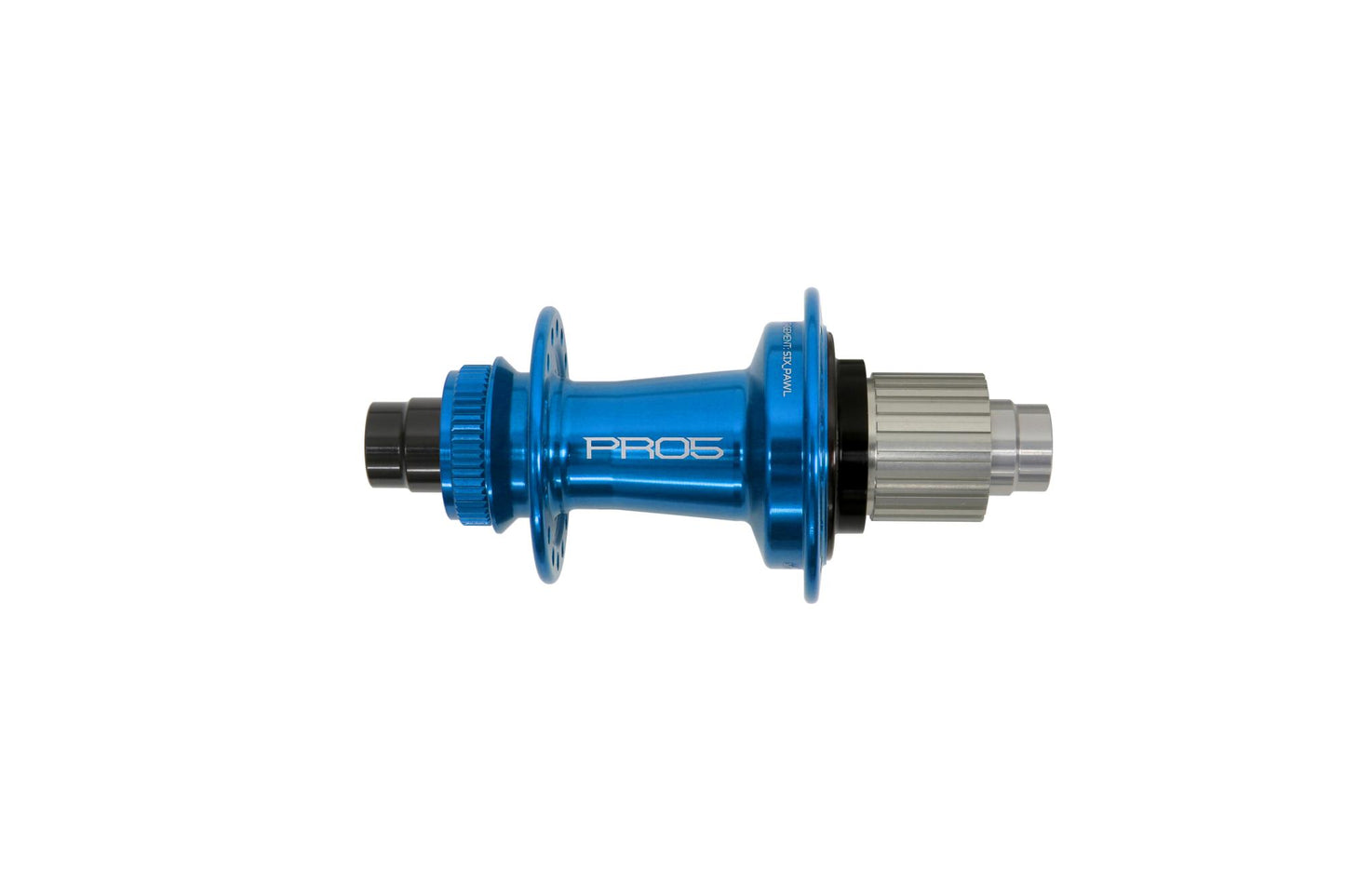Hope Pro 5 Boost Rear Hub | J-Bend | Centre Lock-28h-Blue-Micro Spline-BRINK