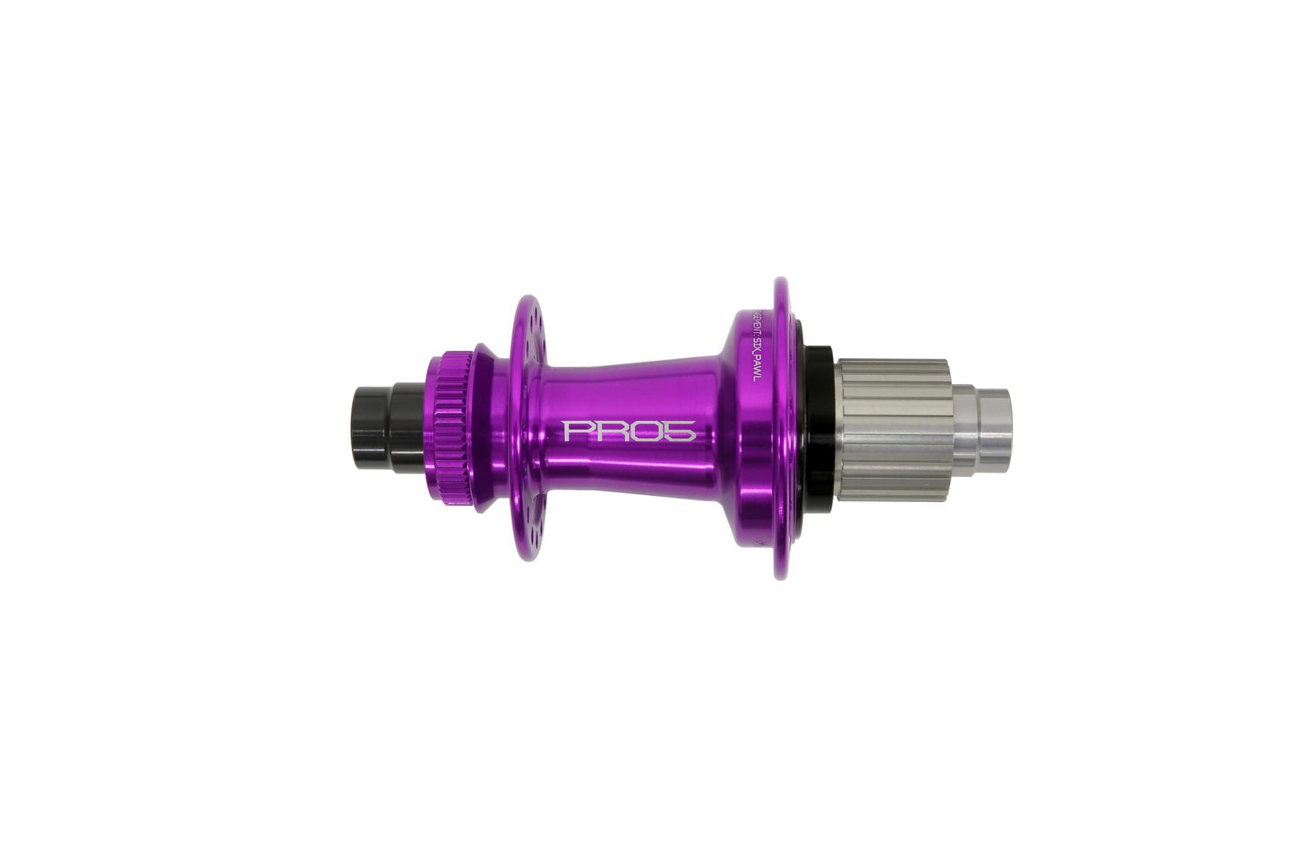 Hope Pro 5 Boost Rear Hub | J-Bend | Centre Lock-32h-Purple-Micro Spline-BRINK