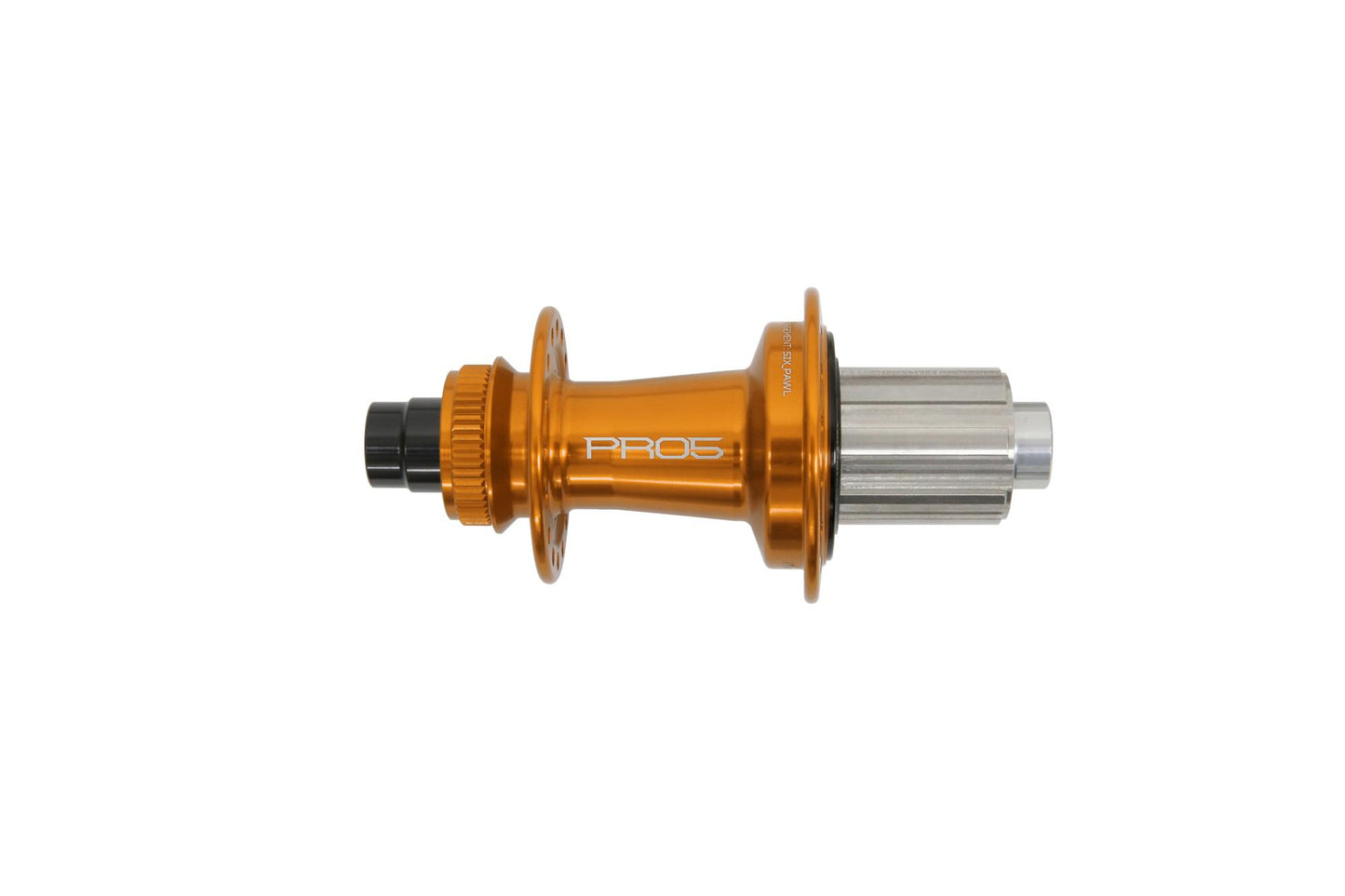 Hope Pro 5 Boost Rear Hub | J-Bend | Centre Lock-36h-Orange-HG Steel-BRINK