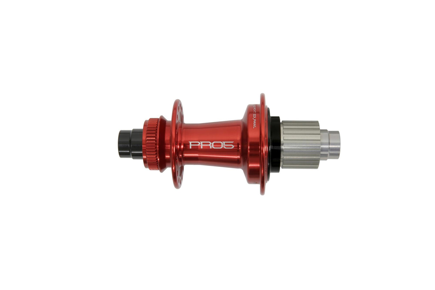 Hope Pro 5 Boost Rear Hub | J-Bend | Centre Lock-36h-Red-Micro Spline-BRINK