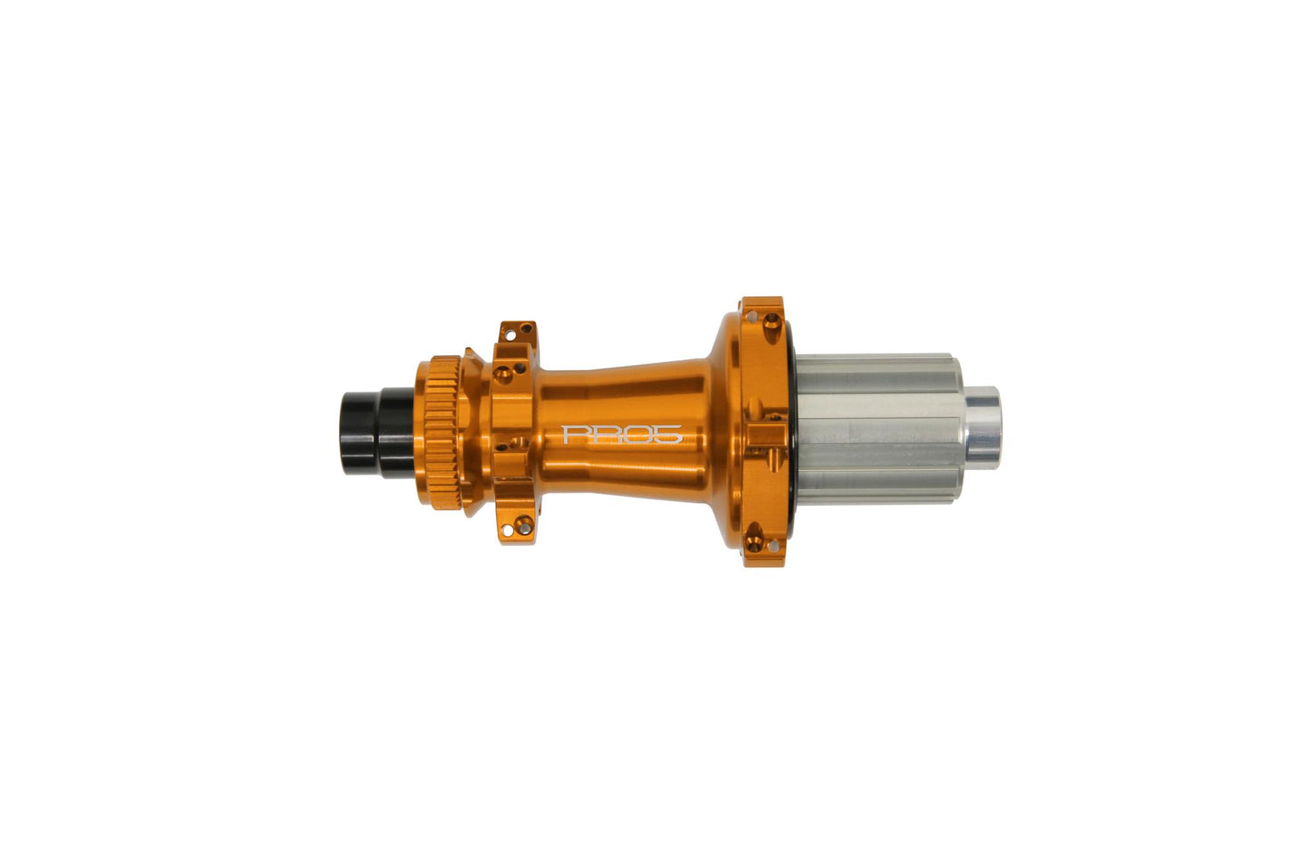 Hope Pro 5 Boost Rear Hub | Straight Pull | Centre Lock-24h-Orange-HG Aluminium-BRINK