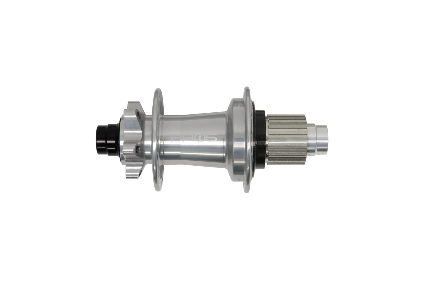 Hope Pro 5 E-Bike Rear Hub | J-Bend | 6-Bolt-148 x 12mm-Silver-Micro Spline-BRINK