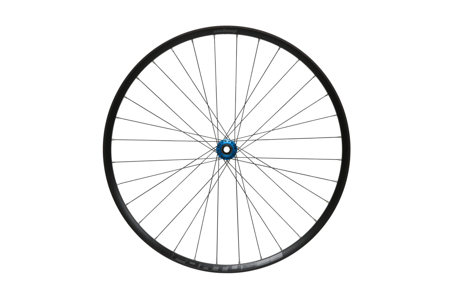 Hope Pro 5 Non-Boost Front Wheel | Fortus 26 | Centre Lock-29-Blue-BRINK