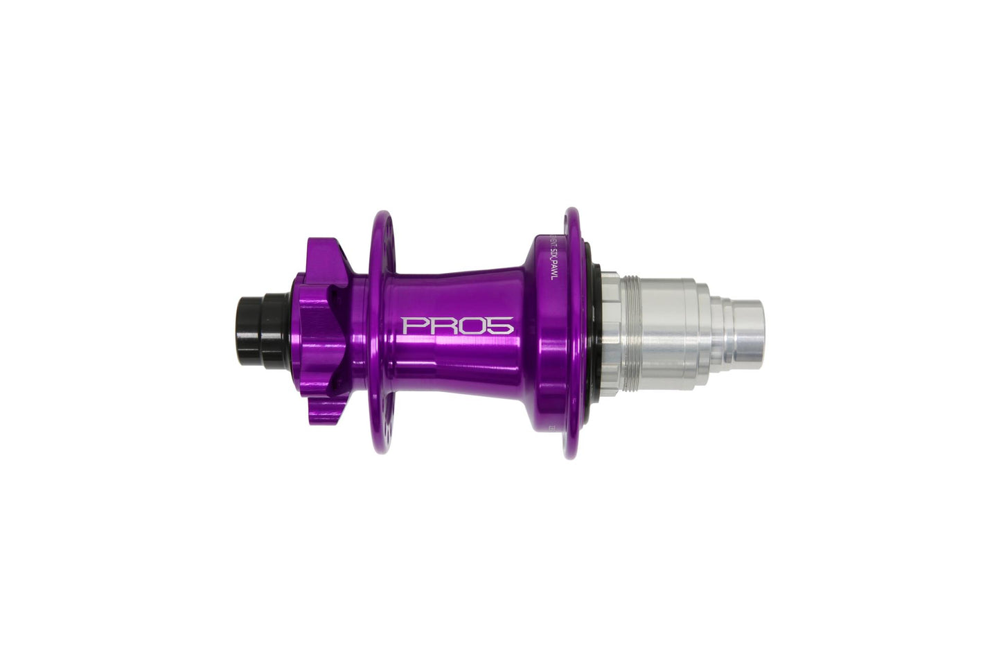 Hope Pro 5 Non-Boost Rear Hub | J-Bend | 6-Bolt-24h-Purple-XD-BRINK