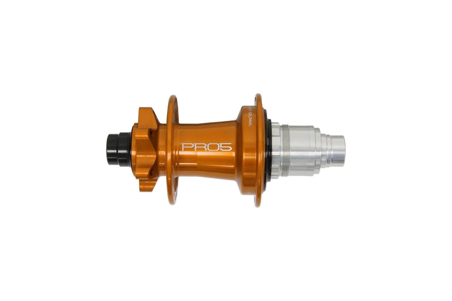 Hope Pro 5 Non-Boost Rear Hub | J-Bend | 6-Bolt-28h-Orange-XD-BRINK