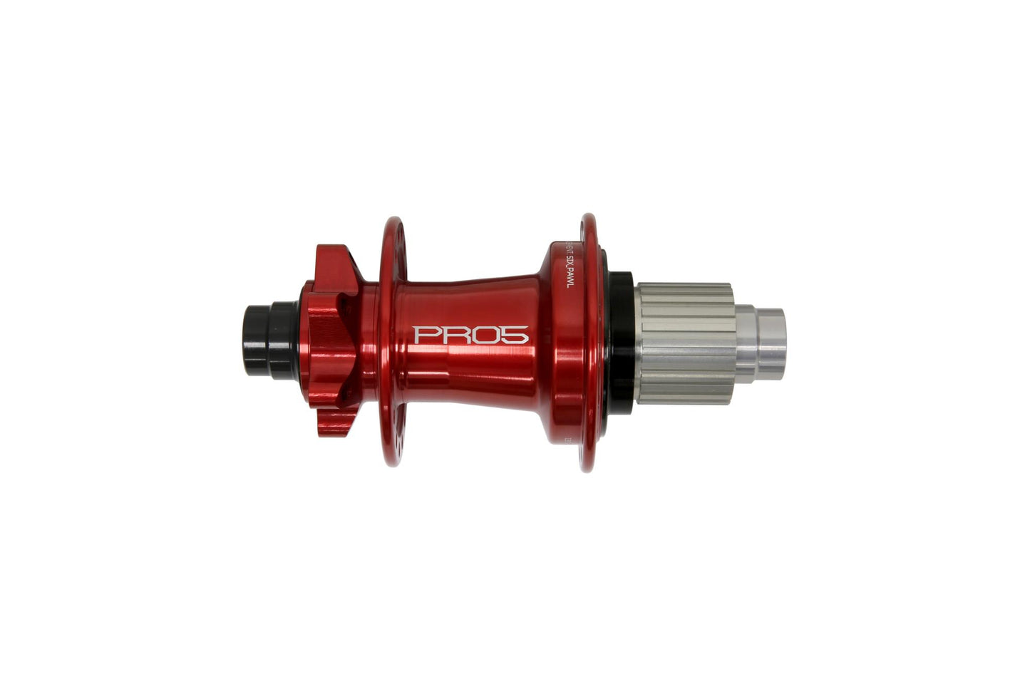 Hope Pro 5 Non-Boost Rear Hub | J-Bend | 6-Bolt-28h-Red-Micro Spline-BRINK