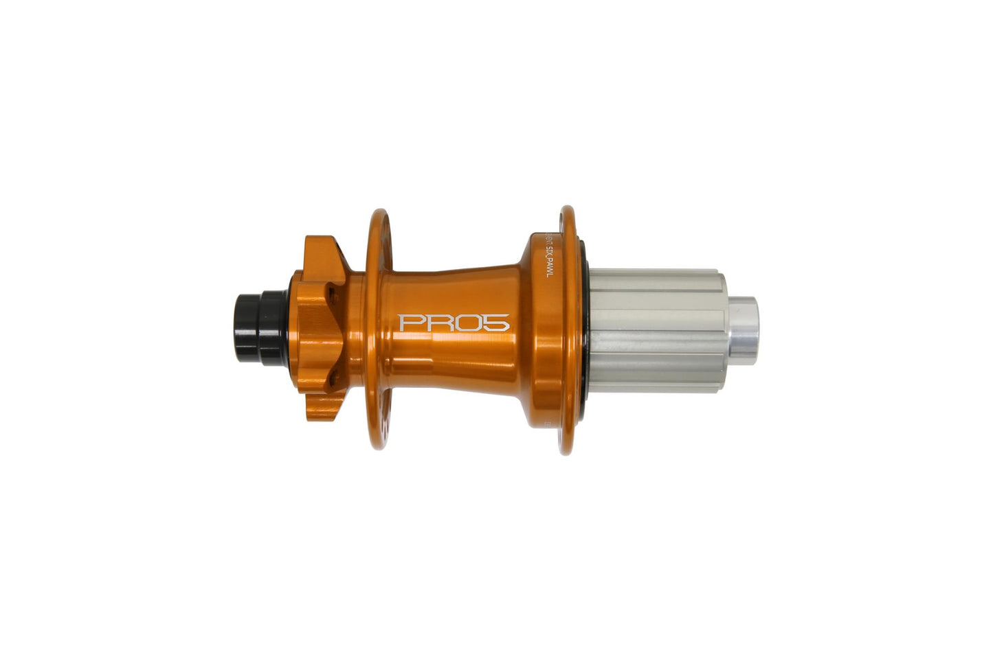Hope Pro 5 Non-Boost Rear Hub | J-Bend | 6-Bolt-32h-Orange-HG Aluminium-BRINK