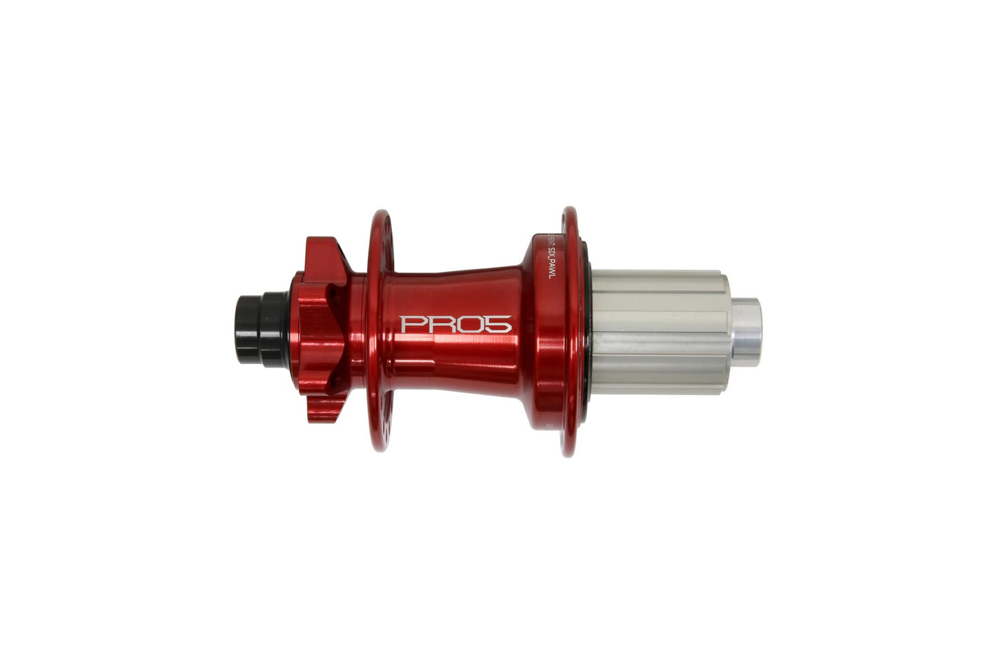 Hope Pro 5 Non-Boost Rear Hub | J-Bend | 6-Bolt-32h-Red-HG Aluminium-BRINK