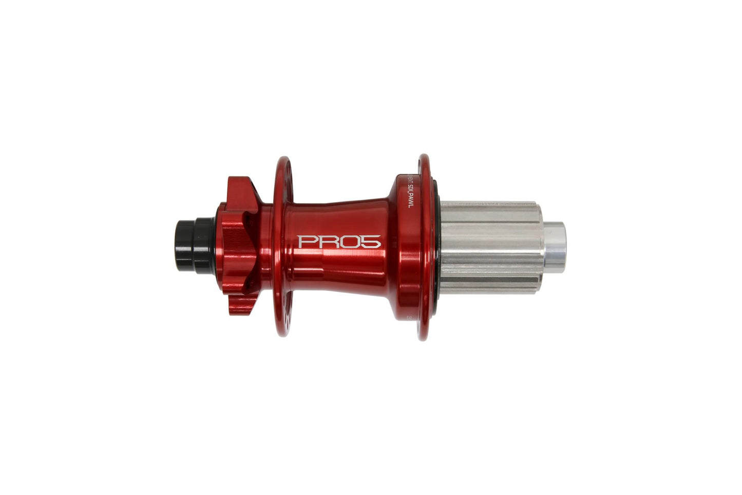 Hope Pro 5 Non-Boost Rear Hub | J-Bend | 6-Bolt-32h-Red-HG Steel-BRINK
