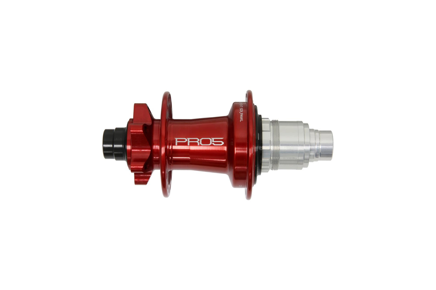 Hope Pro 5 Non-Boost Rear Hub | J-Bend | 6-Bolt-36h-Red-XD-BRINK