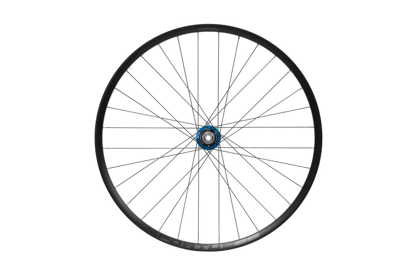 Hope Pro 5 Non-Boost Rear Wheel | Fortus 26 | Centre Lock-27.5-Blue-Micro Spline-BRINK